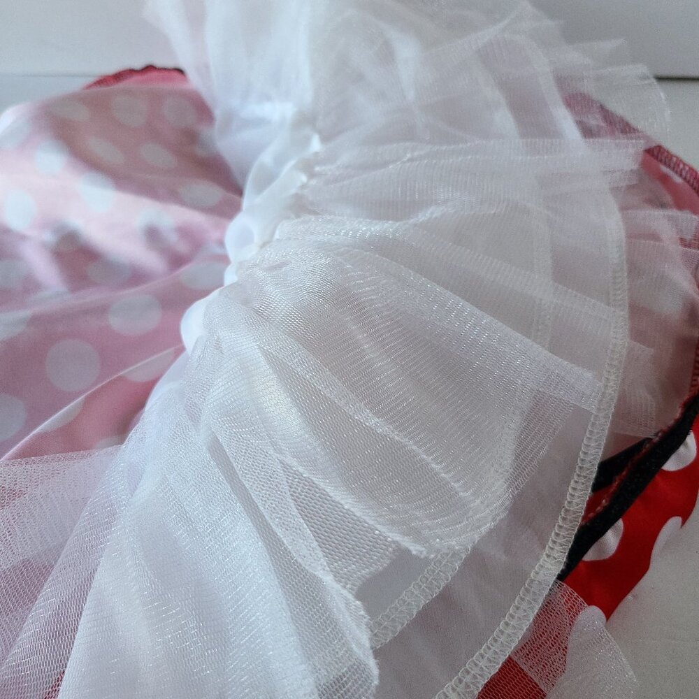 BABY DISNEY MINNIE MOUSE DRESS COSTUME - POLKA DOT- SIZE 12- 18 MONTHS - Picture 7 of 11